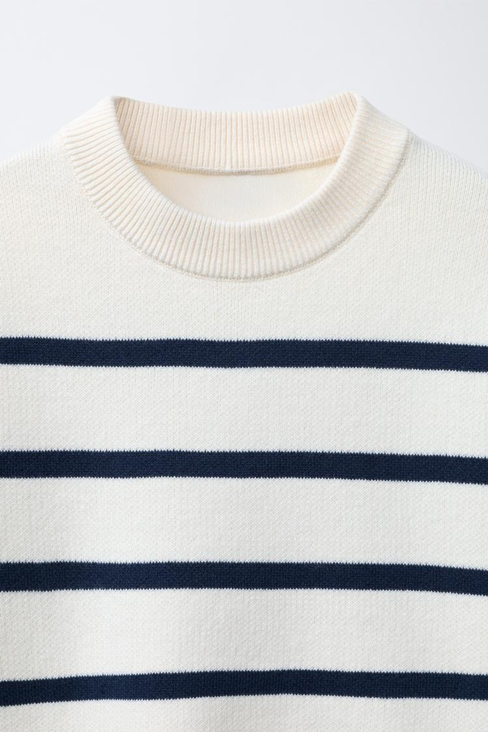 ZARA ОДНОТОННЫЙ СВИТЕР, ПОЛОСКИ