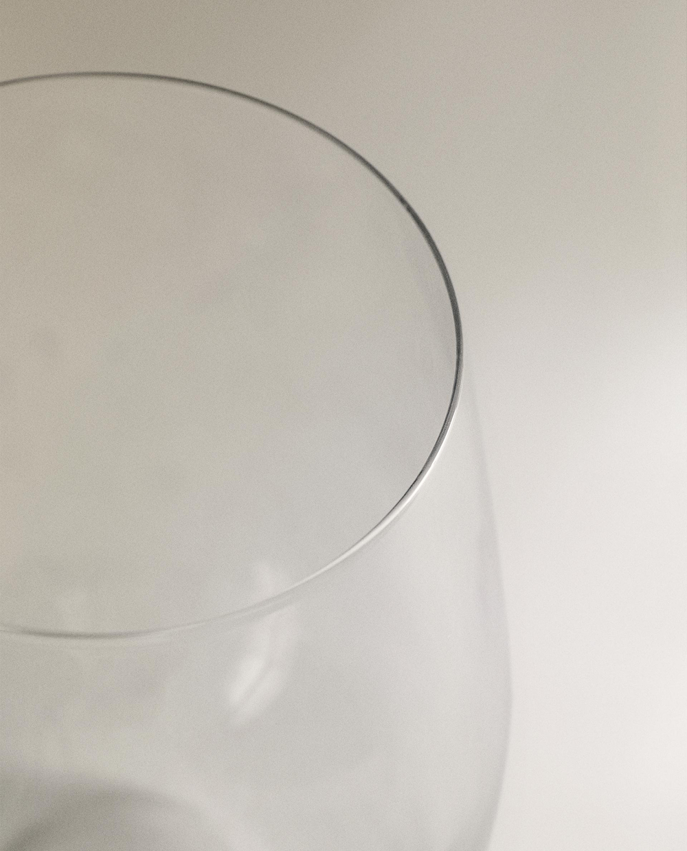 Zara Home стакан из стекла, цвет прозрачный, 12 см · 5220/561