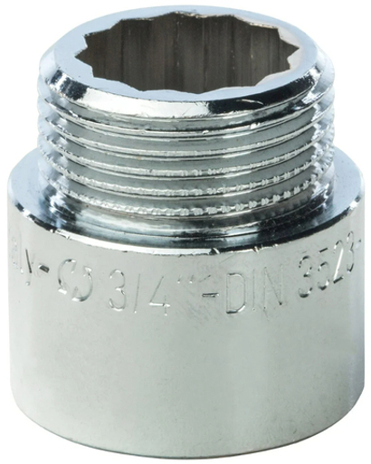 STOUT Удлинитель 3/4" 30 мм, хром (SFT-0002-003430)