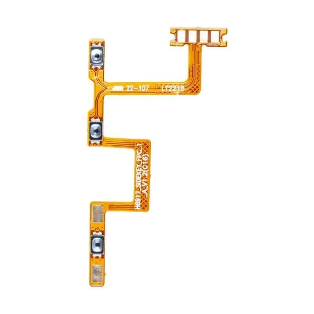 Шлейф для Tecno Camon 19 на кнопки громкости/включения