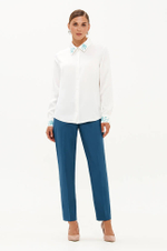 31180 Брюки женские (бирюзовый)