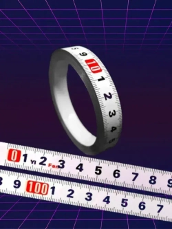 Линейка самоклеящаяся для стройки и ремонта, 1,0 м двунаправленная