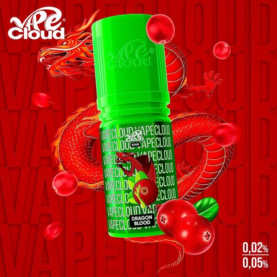 VAPE CLOUD Dragon's Blood Sour - Кислая кровь дракона 0.02 %