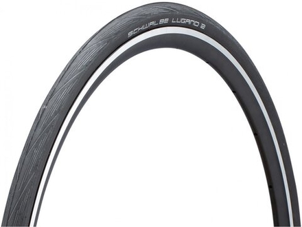 Покрышка 700x25C (25-622) 05-11159018 LUGANO II K-Guard 25-622 B/B-SK HS471 SiC 50EPI SCHWALBE