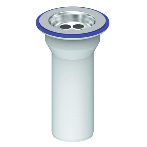 Выпуск UNICORN литой 1 1/2 (Ø 40), винт 6 x 70, чашка нерж. E35