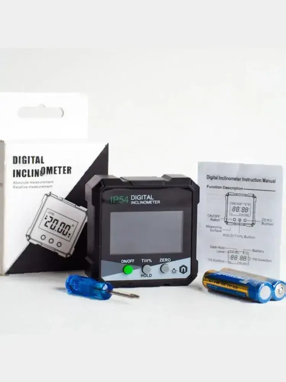 Угломер электронный / магнитный уровень для заточки ножей / инструмент 001