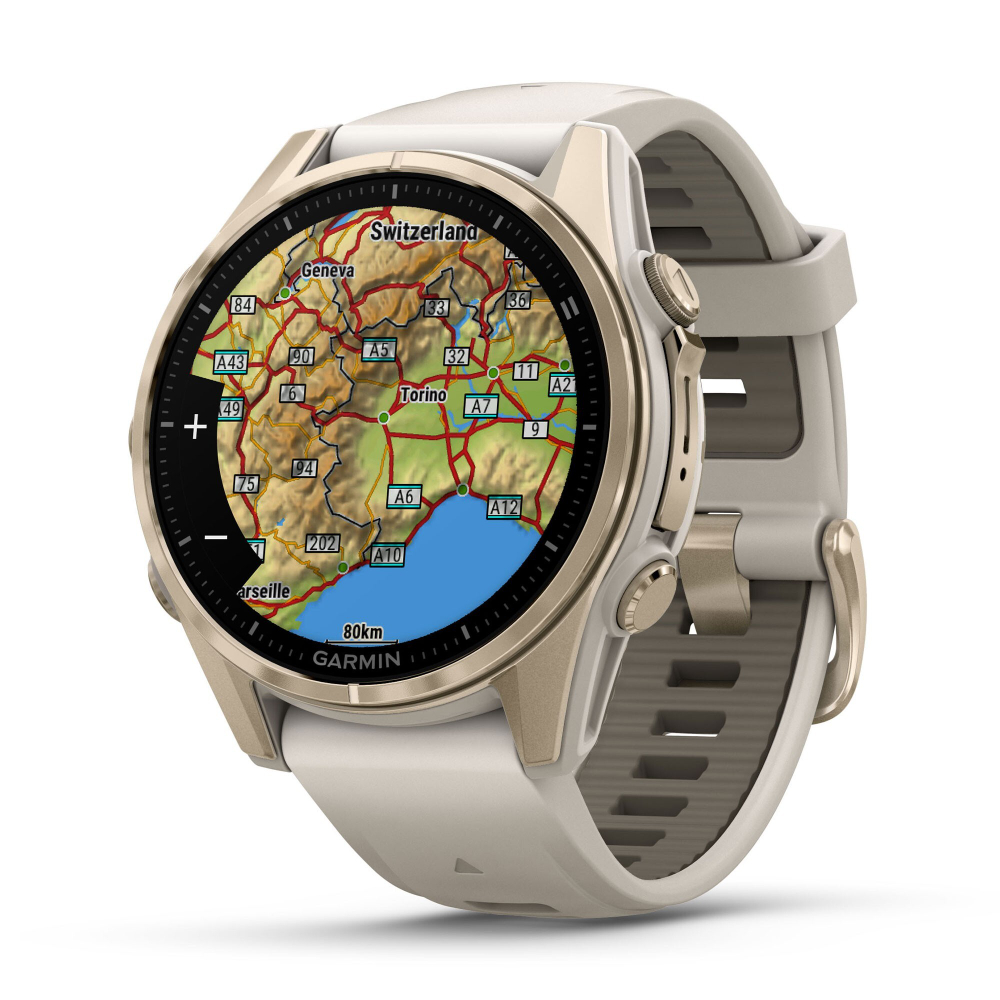 Смарт-часы Garmin Fenix 8 Amoled 43 мм Sapphire Fog Grey 010-02903-11