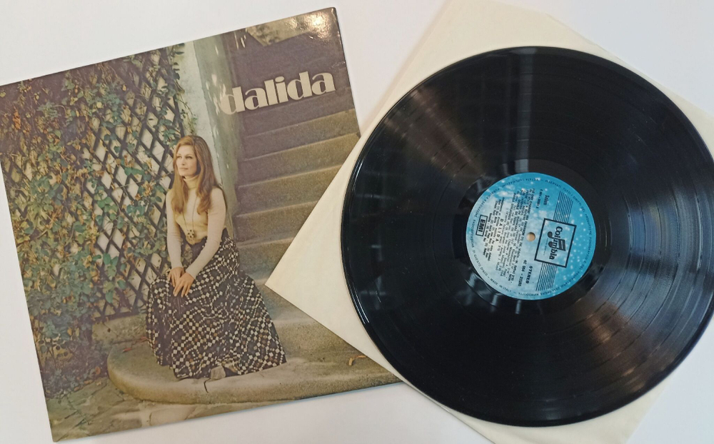 Винтажная виниловая пластинка LP Dalida (Belgium 1970)