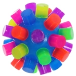 Мяч 6 см «Яркое веселье» попрыгун, с подсветкой