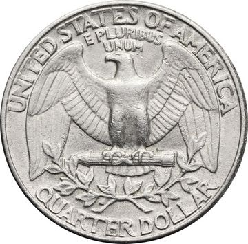 25 центов (квотер) 1965-1998 США