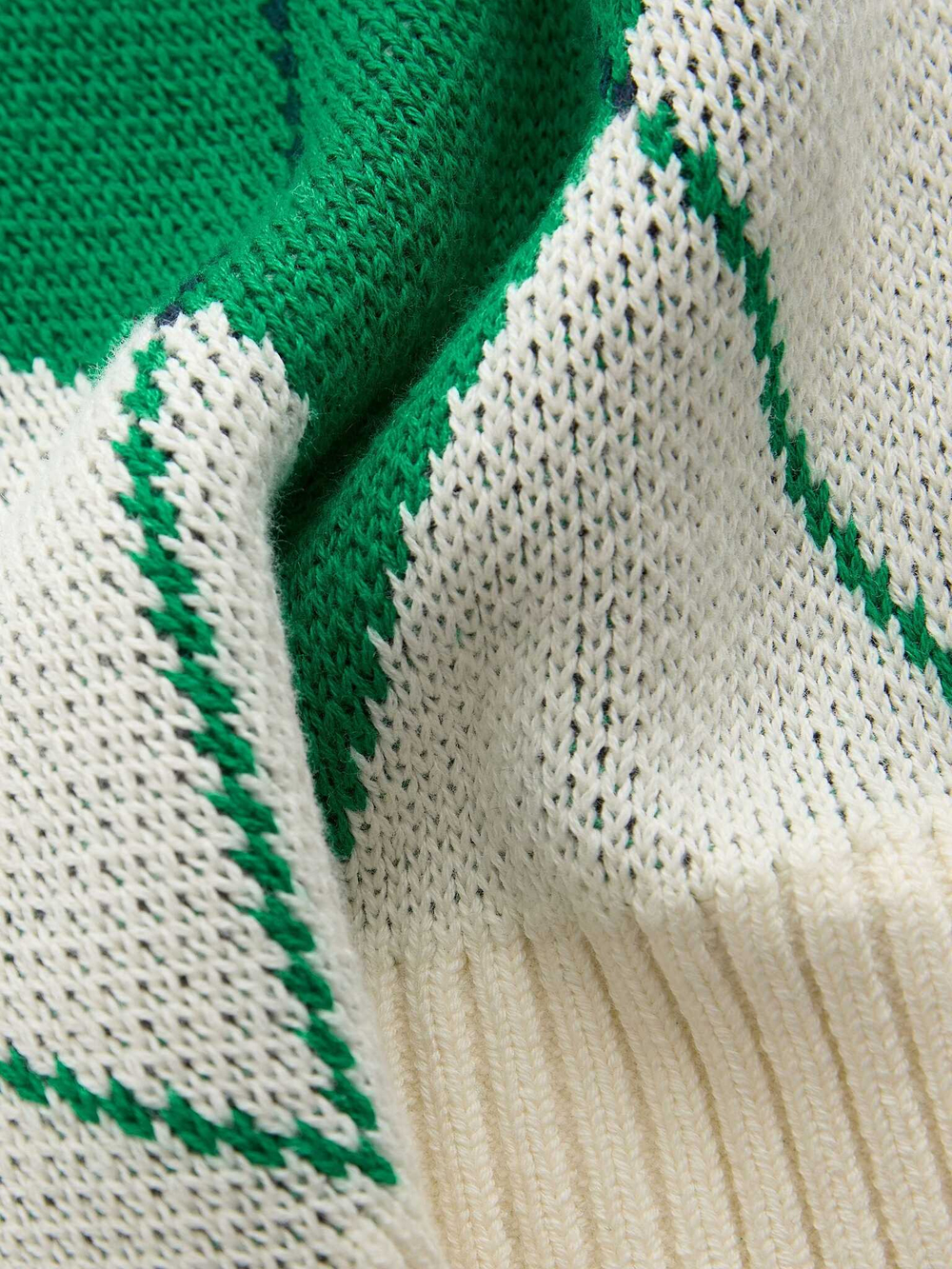 Джемпер для мальчика Next E27-910, Зеленый, Молочный