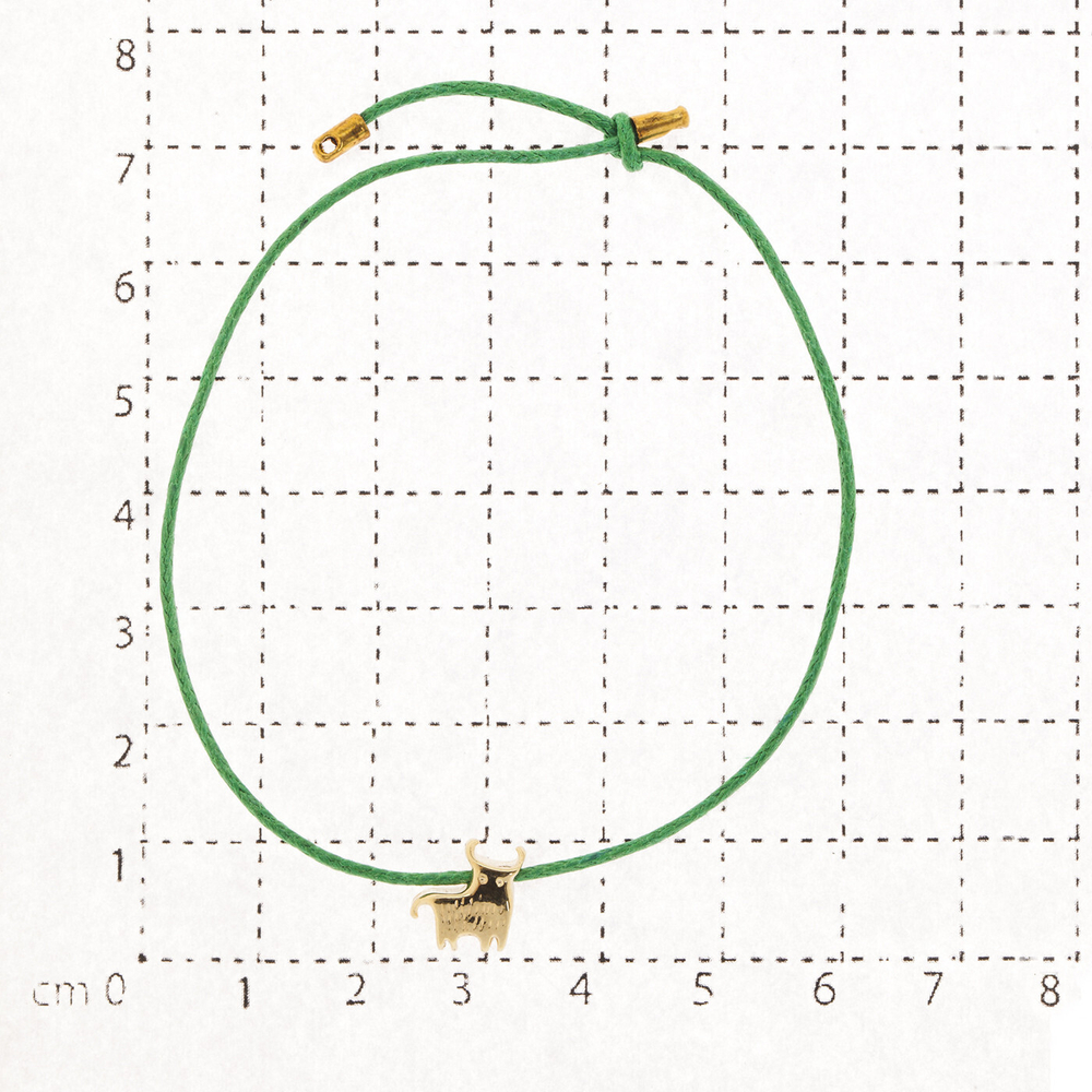 "Корул" браслет Телец в золотом покрытии из коллекции "Zodiak Kids" от Jenavi