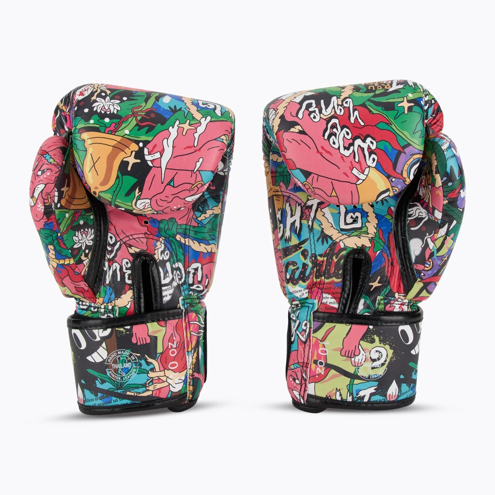 Боксёрские перчатки Fairtex URFACE x Boxing colorful