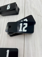 Номерки для ключей 20х50 (Комплект)