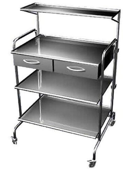 Стол манипуляционный с дополнительной полкой СИя4 3-01 (3М-2дп)