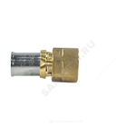 Муфта для МП/PE-X труб латунь пресс Дн 16х3/4" ВР RM109 Giacomini RM109Y043