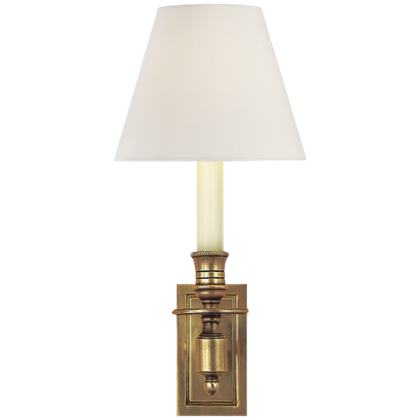 Настенный светильник Visual Comfort French Single Library Sconce