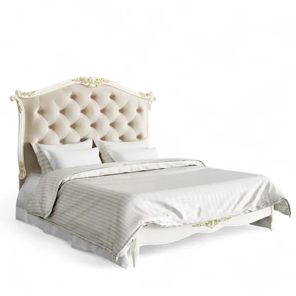 Кровать с мягким изголовьем 160*200