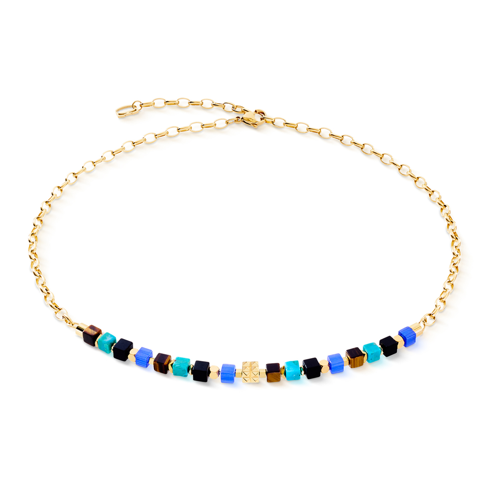 Колье Coeur de Lion Multicolour Fantasy 3024/10-1555