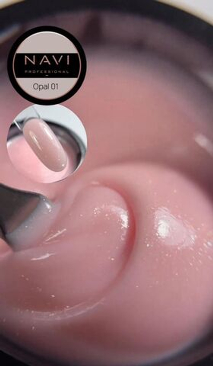 Камуфлирующий smart gel с шиммером OPAL 04 NAVI Professional 15мл.