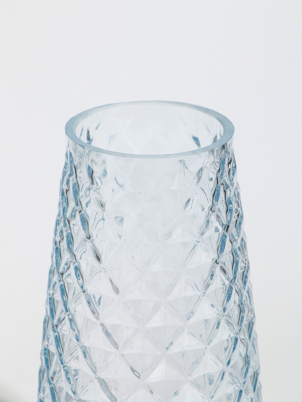 Ваза «Иви», 21.5×9.5×6.5 см, стекло, прозрачная