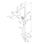 Душевая система AM.PM Like F0780200 Хром