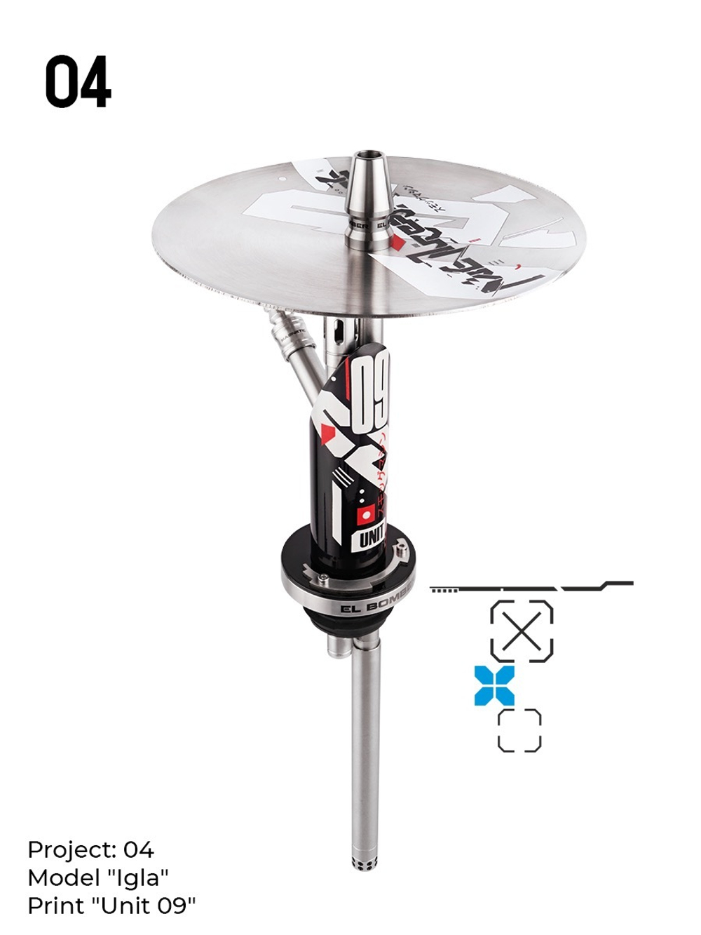 Кальян El Bomber Igla - Unit 09