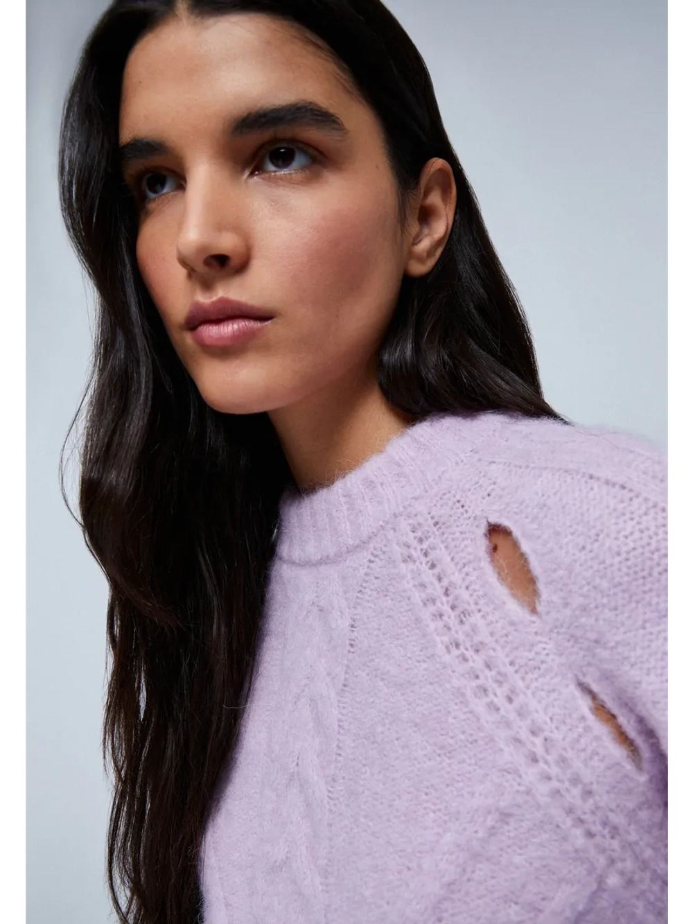 Джемпер из альпаки