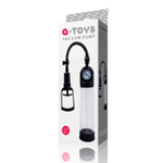 Черная вакуумная помпа с манометром Vacuum Pump TOYFA A-TOYS (Цвет: прозрачный с черным)