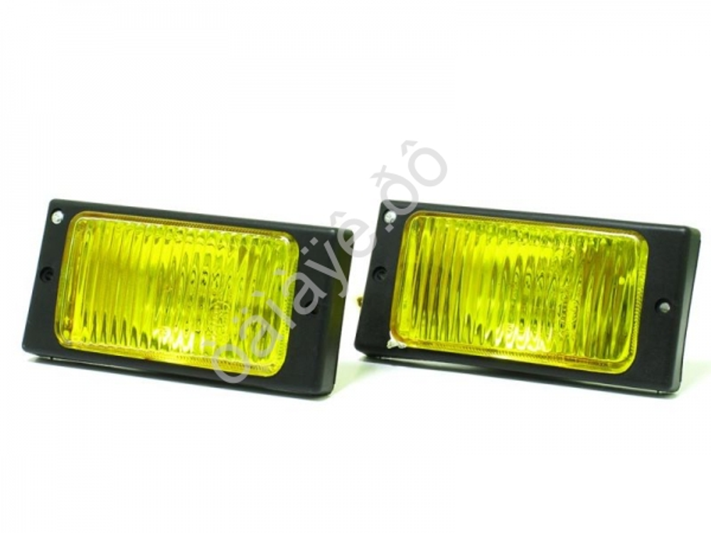 ПТФ с лампой 2110-2115  Желтые Рифление 175ж кт