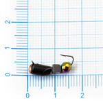 Мормышка Владимирская 520 "Гвоздик с зеркальцем, с ушком куб-шар", 4мм, 1.7гр (10шт/уп)