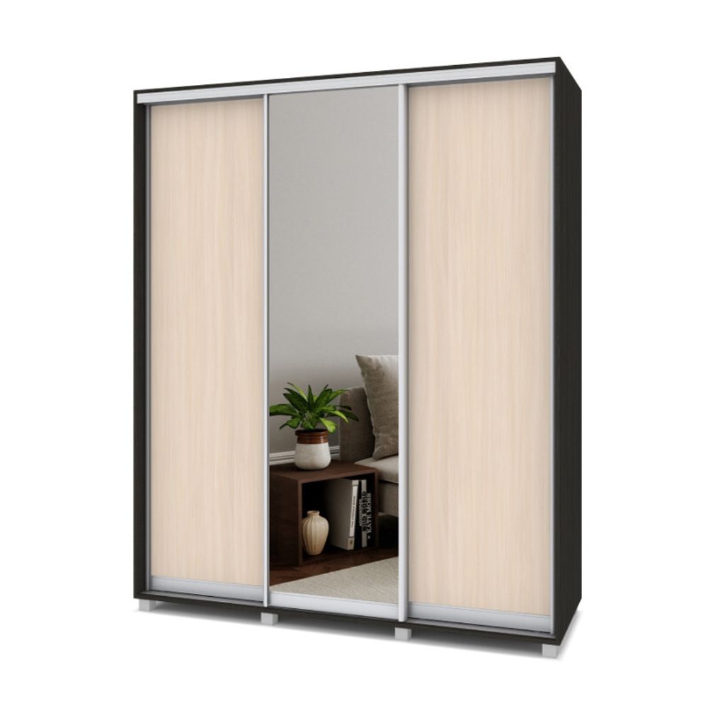 Шкаф-купе трехстворчатый "Роланд" Р682, ЛДСП, MODERN