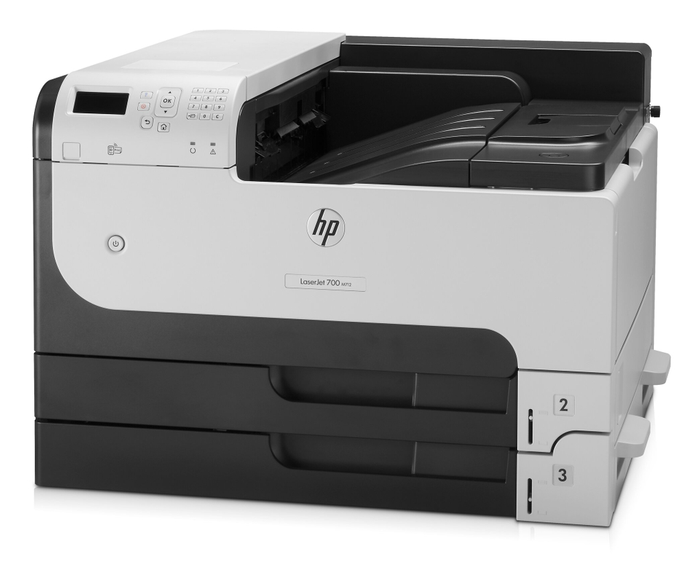 Принтер лазерный черно-белый HP LaserJet Enterprise 700 M712dn