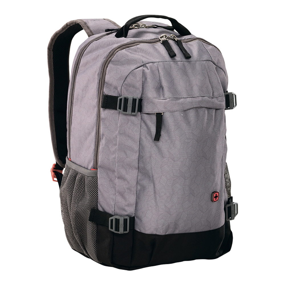 Рюкзак Wenger 16'', серый, 33x28x46 см, 28 л