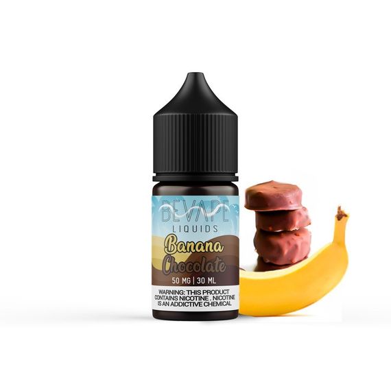 Bevape Liquids - Banana Chocolate (50mg, 30ml)