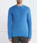 Свитер CHAIN RIDGE STRUCTURE Tommy Hilfiger - голубой(MW0MW33511)