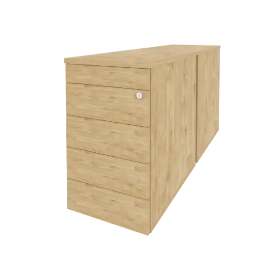 Onix Тумба двойная приставная/опорная (TIP-ON) O.TPO-2.7 TIP 432*1475*750