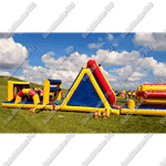 Надувная полоса препятствий "Веселые старты"