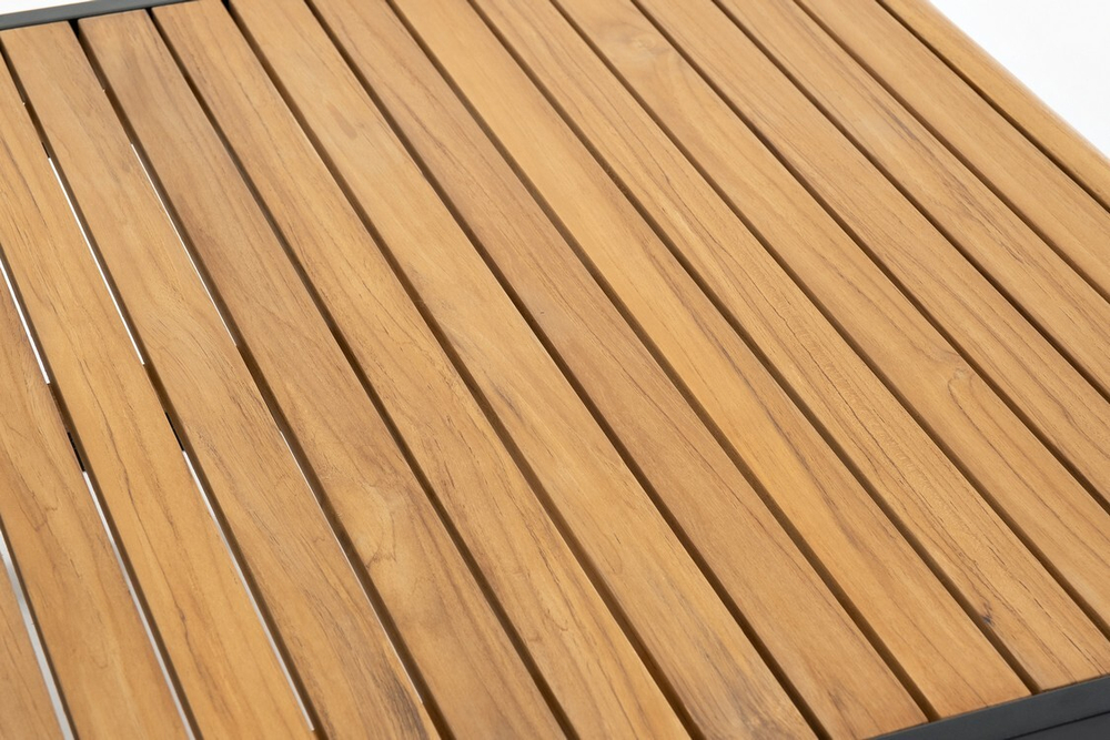 Комплект кофейных столов из алюминия MAYA темный графит