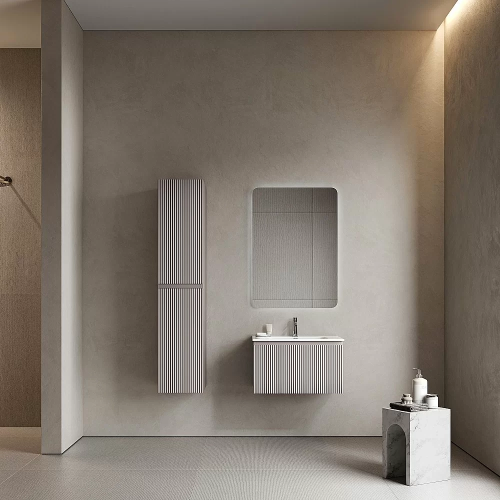 Тумба с раковиной Sancos Snob R 1.0 SNR1.070SM/CN7007 Doha Soft