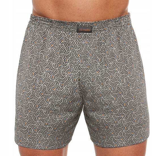 Трусы мужские семейные для больших мужчин Cornette Comfort светло-серый орнамент 008/272