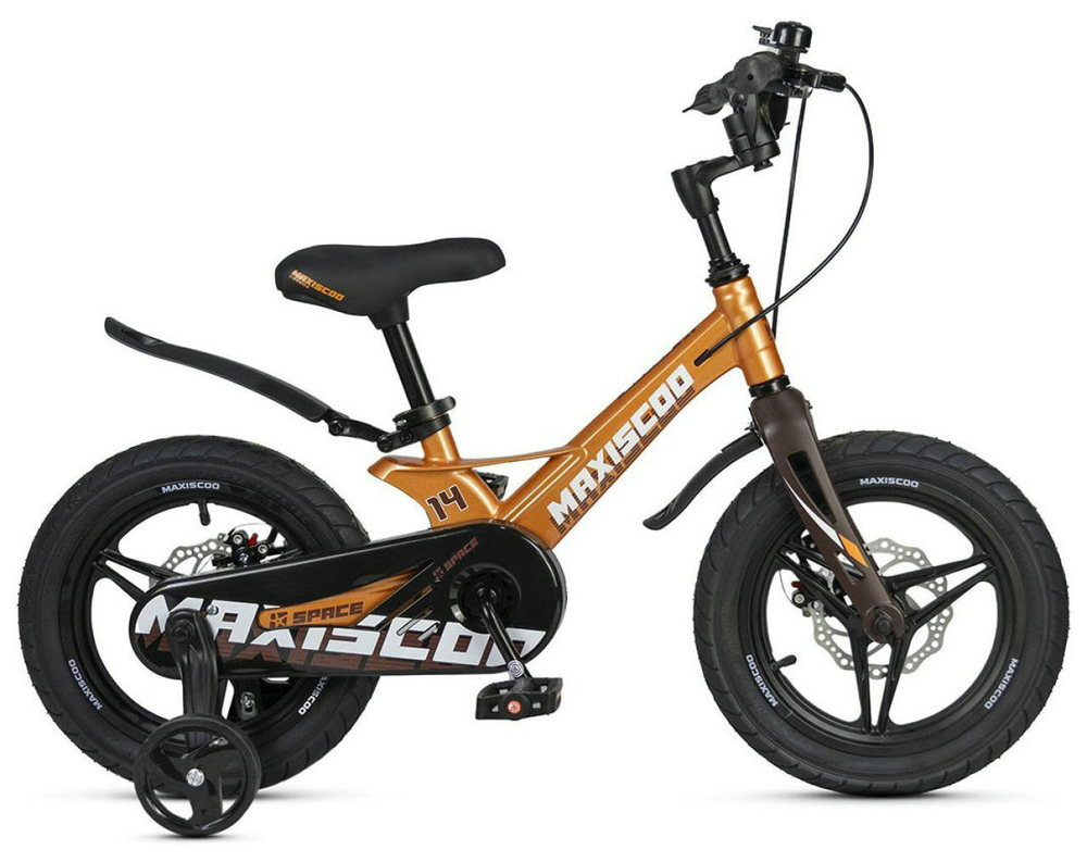 Детский велосипед Maxiscoo Space Deluxe Plus 14'' (2025)