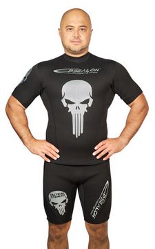 Майка Epsealon Skull с короткими рукавами  2.5 мм