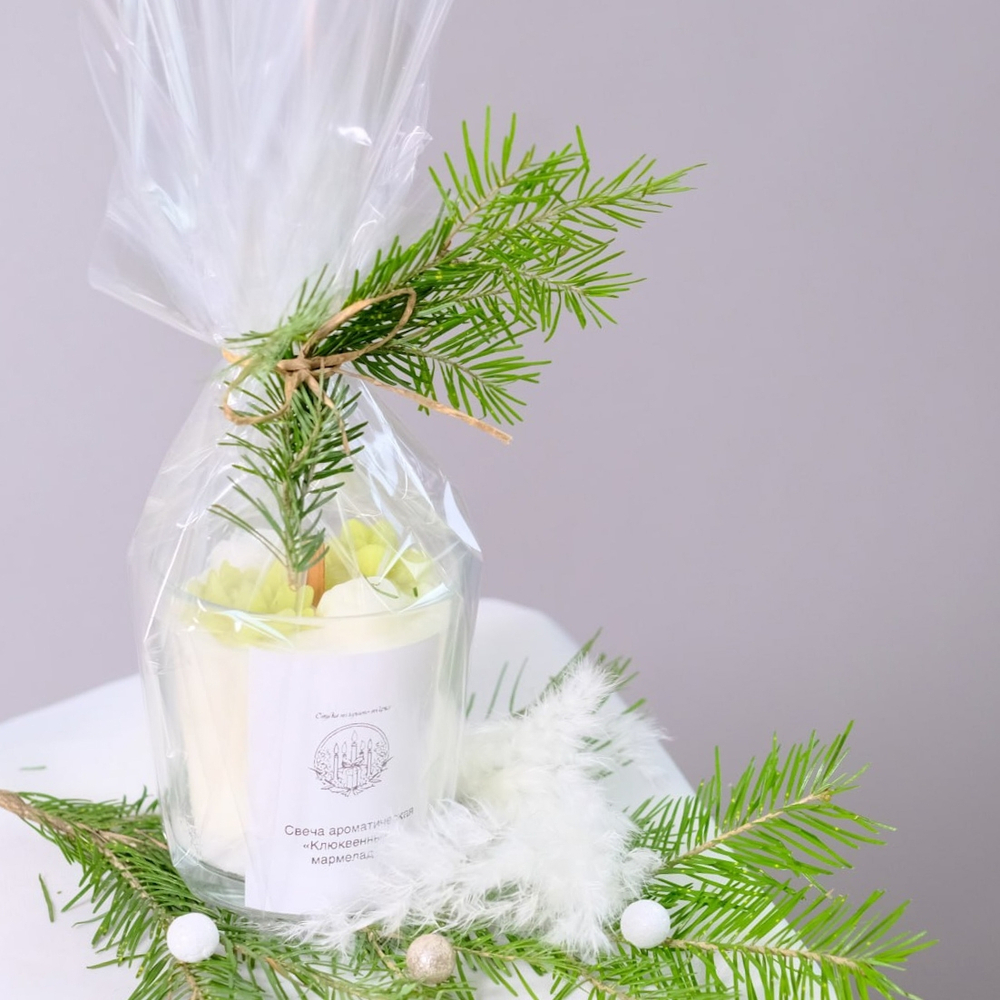 Свеча в стакане 250 мл. в ассортименте