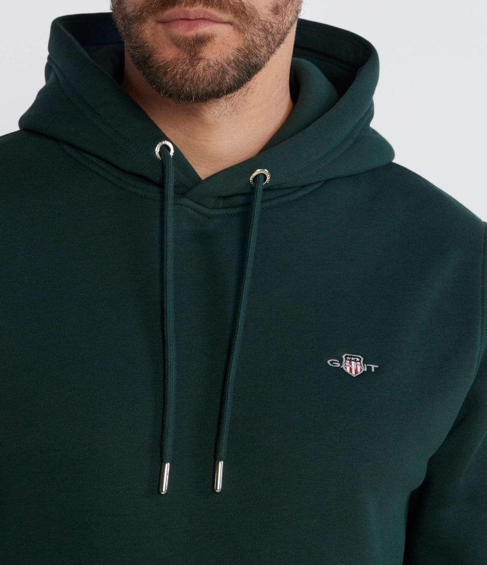 Худи Gant - темно-зеленый(2007058)