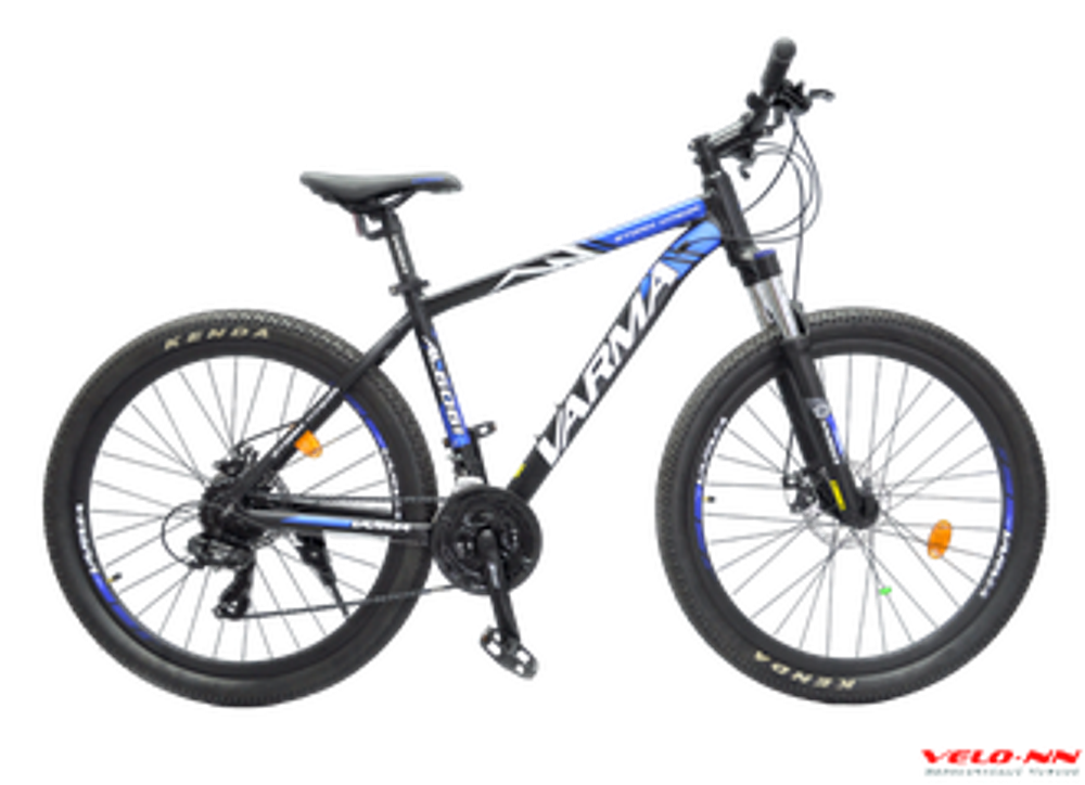 Велосипед 27.5&quot; VARMA STORM H76DA  24 ск. черно-синий (Россия)