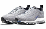 Кроссовки Swarovski X Nike Air Max 97 Swarovski "Polar Blue" (Женская размерная сетка)