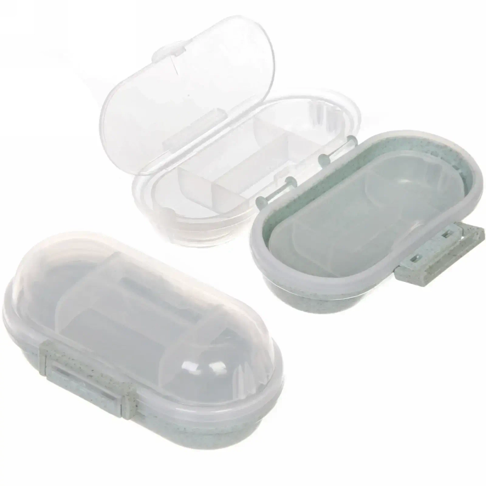 Контейнер для таблеток 8 ячеек 10х5,5х4см