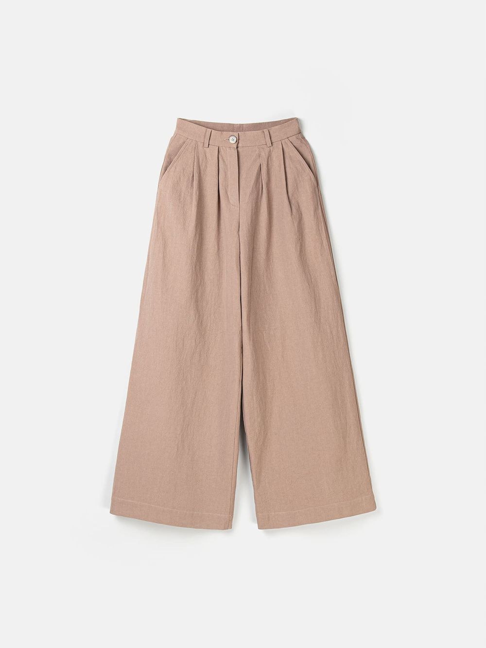 Костюм из льна и хлопка "Шоколад" женский