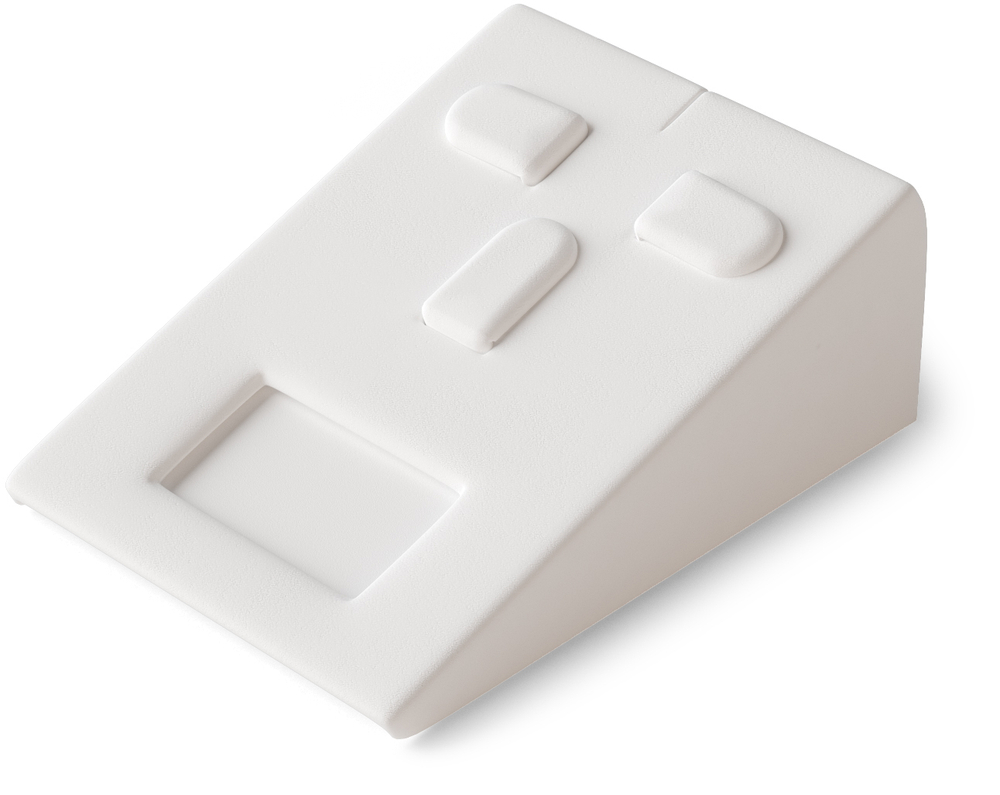 Вкладыш 05/стойка/для гарнитура/3 язычка/окошко для бирки/прорезь для нитки